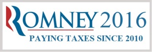 Mitt Romney's 2016 campaign logo.