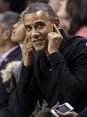 President Barack Obama has refused to listen to Benjamin Netanyahu's speech.